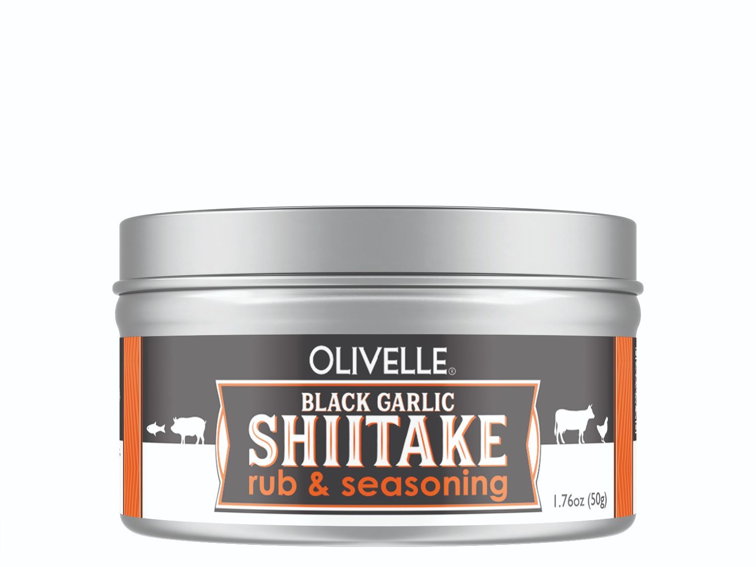 Black Garlic Shitake Rub